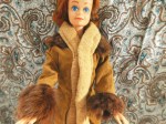 barbie brown coat fur a